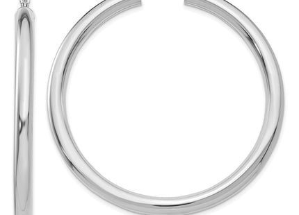 14k White Gold Earrings Style T863L - Classique Jewelry Inc.