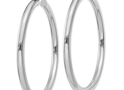 14k White Gold Earrings Style T864L - Classique Jewelry Inc.