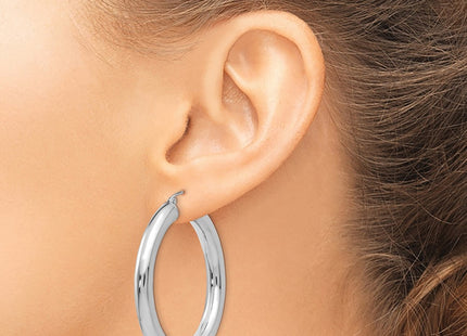 14k White Gold Earrings Style T867 - Classique Jewelry Inc.