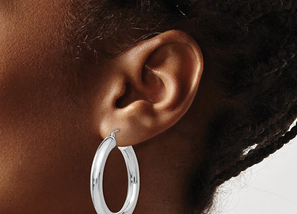 14k White Gold Earrings Style T868 - Classique Jewelry Inc.