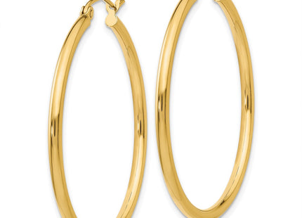 14k Yellow Gold Earrings Style T913L - Classique Jewelry Inc.