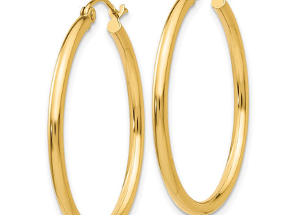 14k Yellow Gold Earrings Style T914 - Classique Jewelry Inc.