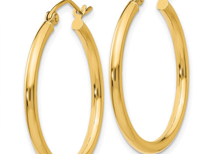14k Yellow Gold Earrings Style T915 - Classique Jewelry Inc.