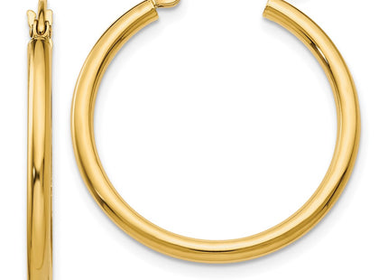 14k Yellow Gold Earrings Style T915 - Classique Jewelry Inc.