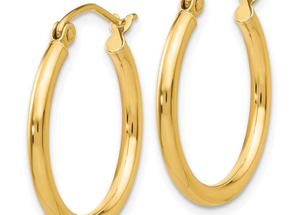 14k Yellow Gold Earrings Style T916L - Classique Jewelry Inc.