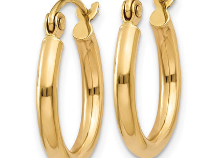 14k Yellow Gold Earrings Style T917 - Classique Jewelry Inc.
