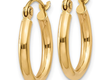 14k Yellow Gold Earrings Style T917L - Classique Jewelry Inc.