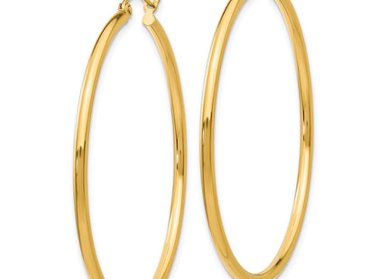 14k Yellow Gold Earrings Style T920 - Classique Jewelry Inc.