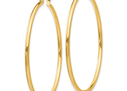 14k Yellow Gold Earrings Style T921 - Classique Jewelry Inc.