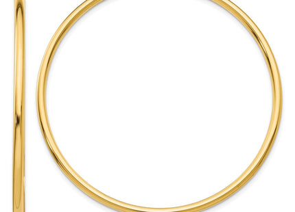 14k Yellow Gold Earrings Style T921L - Classique Jewelry Inc.