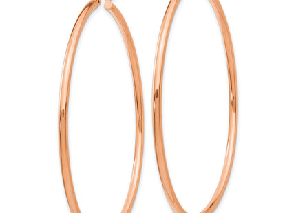 14k Rose Gold Earrings Style T922RL - Classique Jewelry Inc.