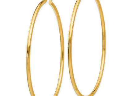 14k Yellow Gold Earrings Style T923L - Classique Jewelry Inc.