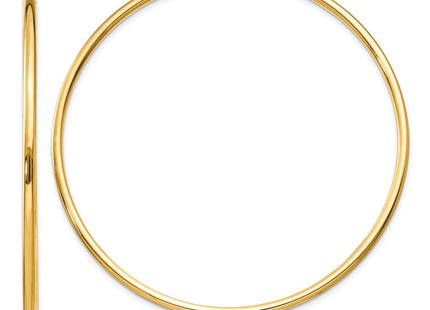 14k Yellow Gold Earrings Style T923L - Classique Jewelry Inc.