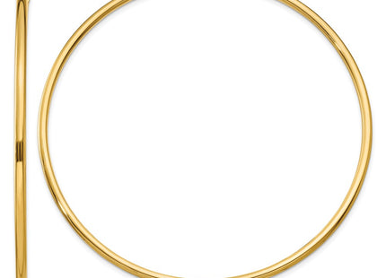 14k Yellow Gold Earrings Style T924L - Classique Jewelry Inc.