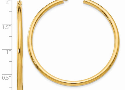 14k Yellow Gold Earrings Style T926L - Classique Jewelry Inc.