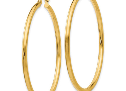 14k Yellow Gold Earrings Style T927 - Classique Jewelry Inc.