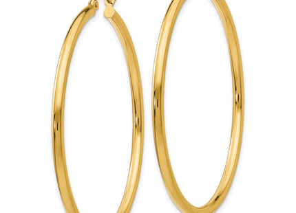 14k Yellow Gold Earrings Style T927L - Classique Jewelry Inc.
