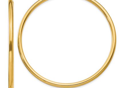 14k Yellow Gold Earrings Style T928L - Classique Jewelry Inc.