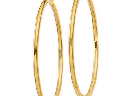 14k Yellow Gold Earrings Style T929 - Classique Jewelry Inc.
