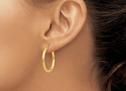 14k Yellow Gold Earrings Style T932 - Classique Jewelry Inc.