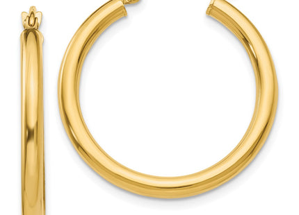 14k Yellow Gold Earrings Style T932 - Classique Jewelry Inc.