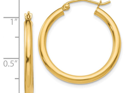 14k Yellow Gold Earrings Style T932L - Classique Jewelry Inc.