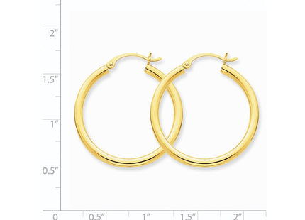 14k Yellow Gold Earrings Style T933 - Classique Jewelry Inc.