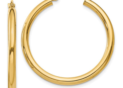 14k Yellow Gold Earrings Style T933L - Classique Jewelry Inc.