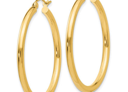 14k Yellow Gold Earrings Style T934L - Classique Jewelry Inc.