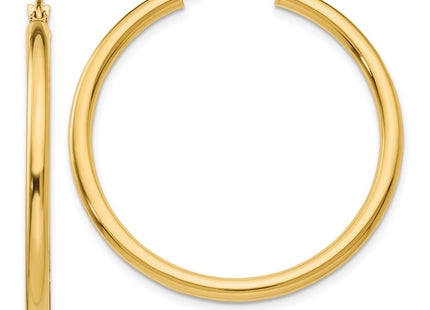 14k Yellow Gold Earrings Style T934L - Classique Jewelry Inc.