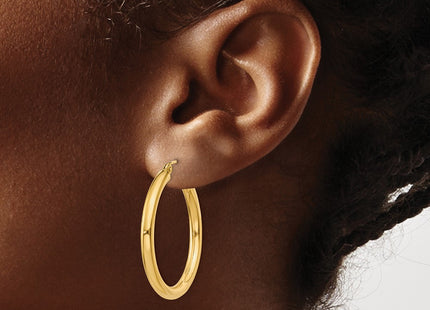 14k Yellow Gold Earrings Style T936 - Classique Jewelry Inc.