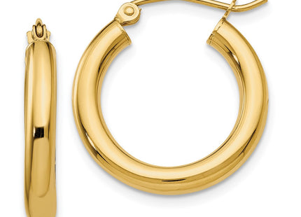 14k Yellow Gold Earrings Style T938L - Classique Jewelry Inc.