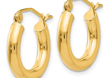 14k Yellow Gold Earrings Style T939L - Classique Jewelry Inc.