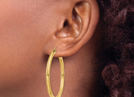 14k Yellow Gold Earrings Style T941 - Classique Jewelry Inc.
