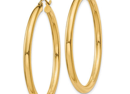 14k Yellow Gold Earrings Style T941L - Classique Jewelry Inc.