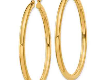 14k Yellow Gold Earrings Style T942L - Classique Jewelry Inc.