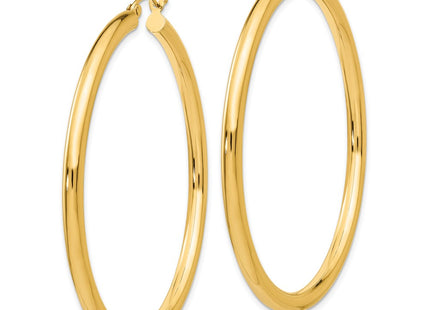 14k Yellow Gold Earrings Style T943L - Classique Jewelry Inc.