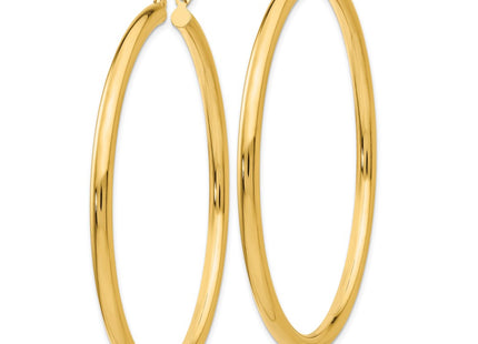 14k Yellow Gold Earrings Style T944 - Classique Jewelry Inc.