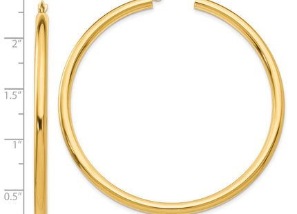 14k Yellow Gold Earrings Style T944 - Classique Jewelry Inc.
