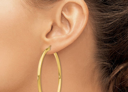 14k Yellow Gold Earrings Style T945 - Classique Jewelry Inc.