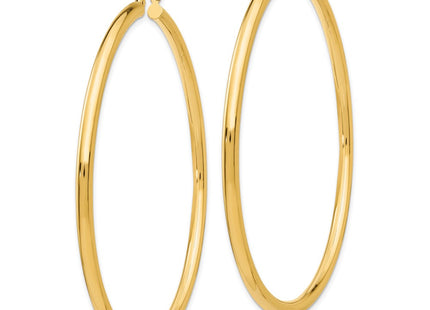 14k Yellow Gold Earrings Style T946L - Classique Jewelry Inc.