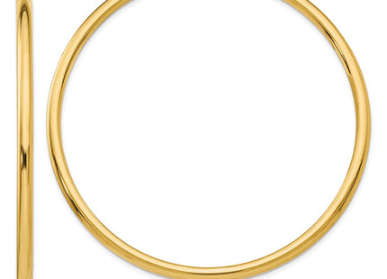 14k Yellow Gold Earrings Style T946L - Classique Jewelry Inc.