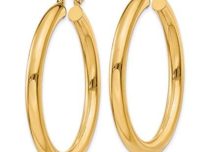 14k Yellow Gold Earrings Style T947L - Classique Jewelry Inc.