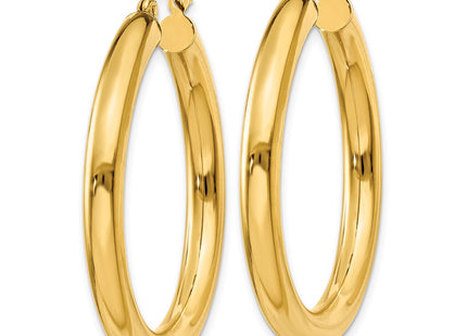 14k Yellow Gold Earrings Style T948L - Classique Jewelry Inc.
