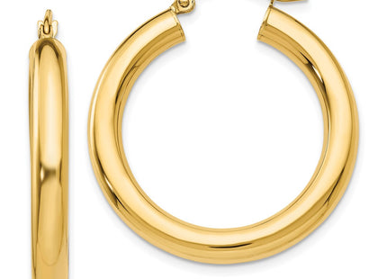 14k Yellow Gold Earrings Style T949 - Classique Jewelry Inc.