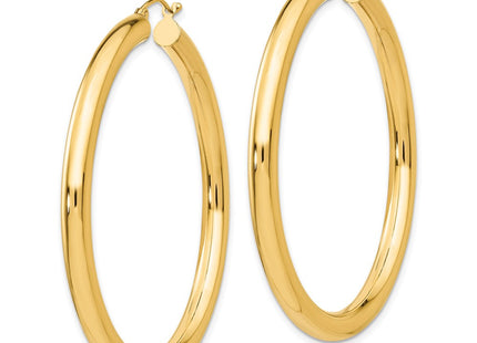 14k Yellow Gold Earrings Style T952 - Classique Jewelry Inc.