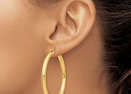 14k Yellow Gold Earrings Style T952 - Classique Jewelry Inc.
