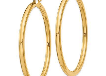 14k Yellow Gold Earrings Style T954 - Classique Jewelry Inc.