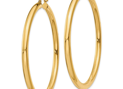 14k Yellow Gold Earrings Style T954L - Classique Jewelry Inc.