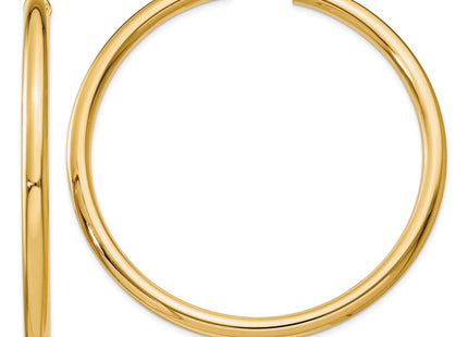 14k Yellow Gold Earrings Style T954L - Classique Jewelry Inc.